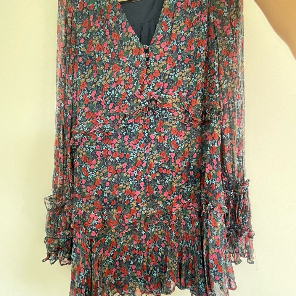Long sleeve Stevie May frill dress